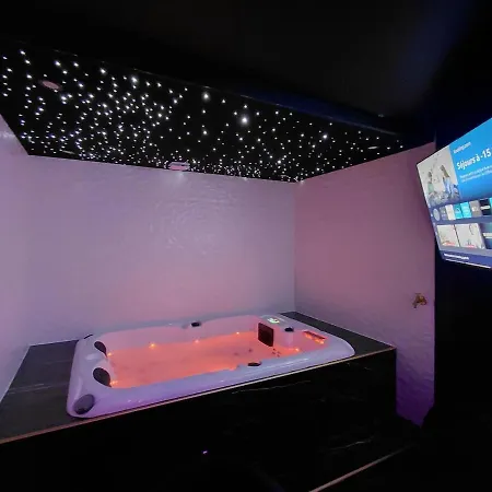 Appartement Soft, Jacuzzi, Cozy, Cinéma, Le Mans